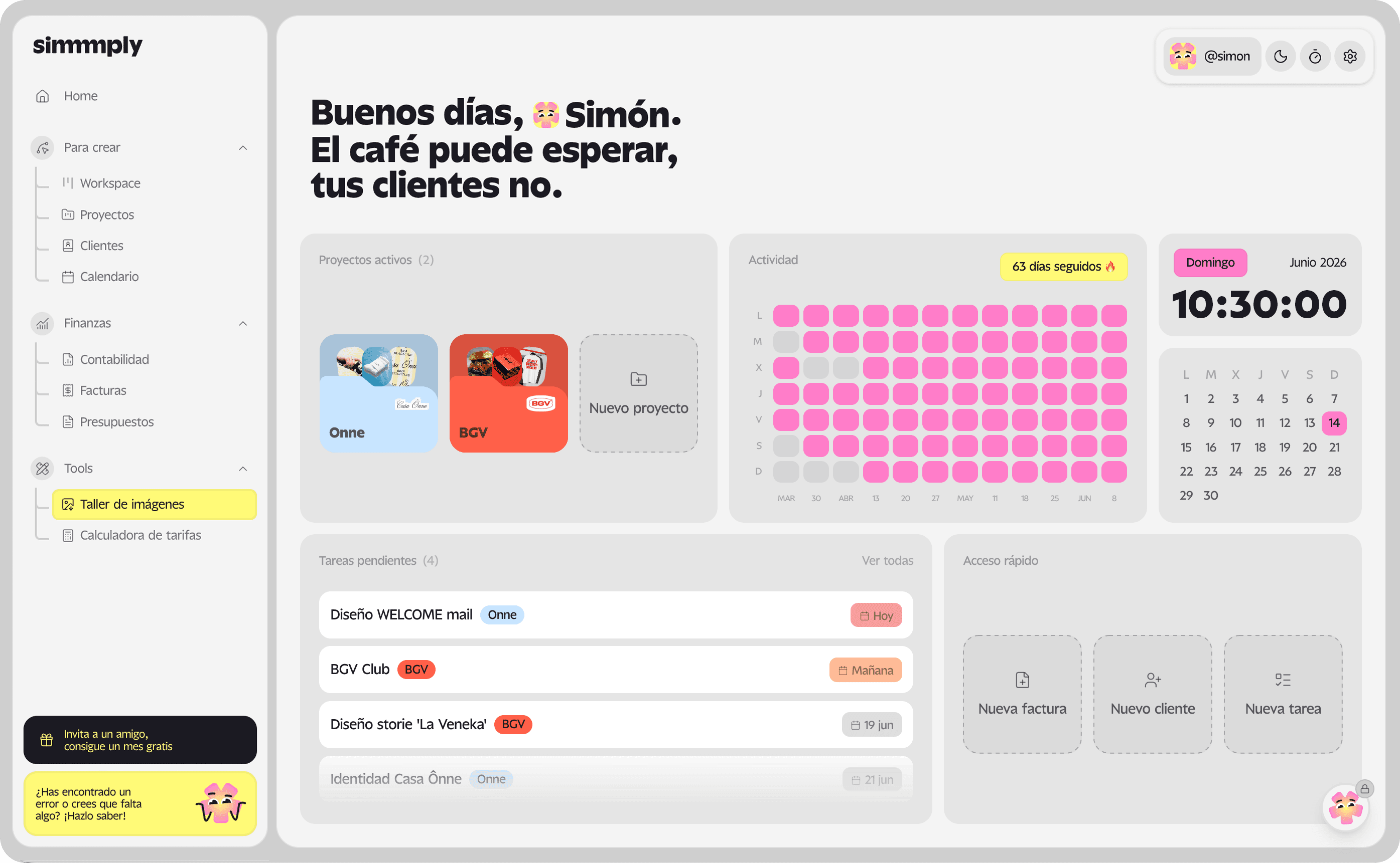 Demo de Simmmply